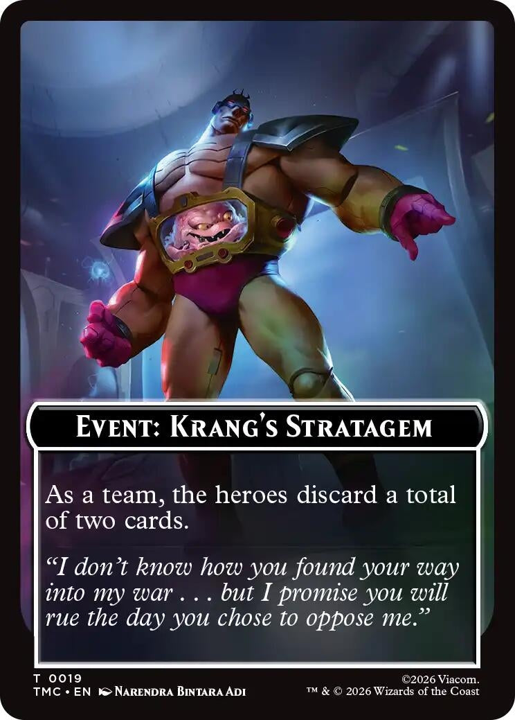 Image for Event: Krang's Stratagem (19) (TMC) - Magic: The Gathering