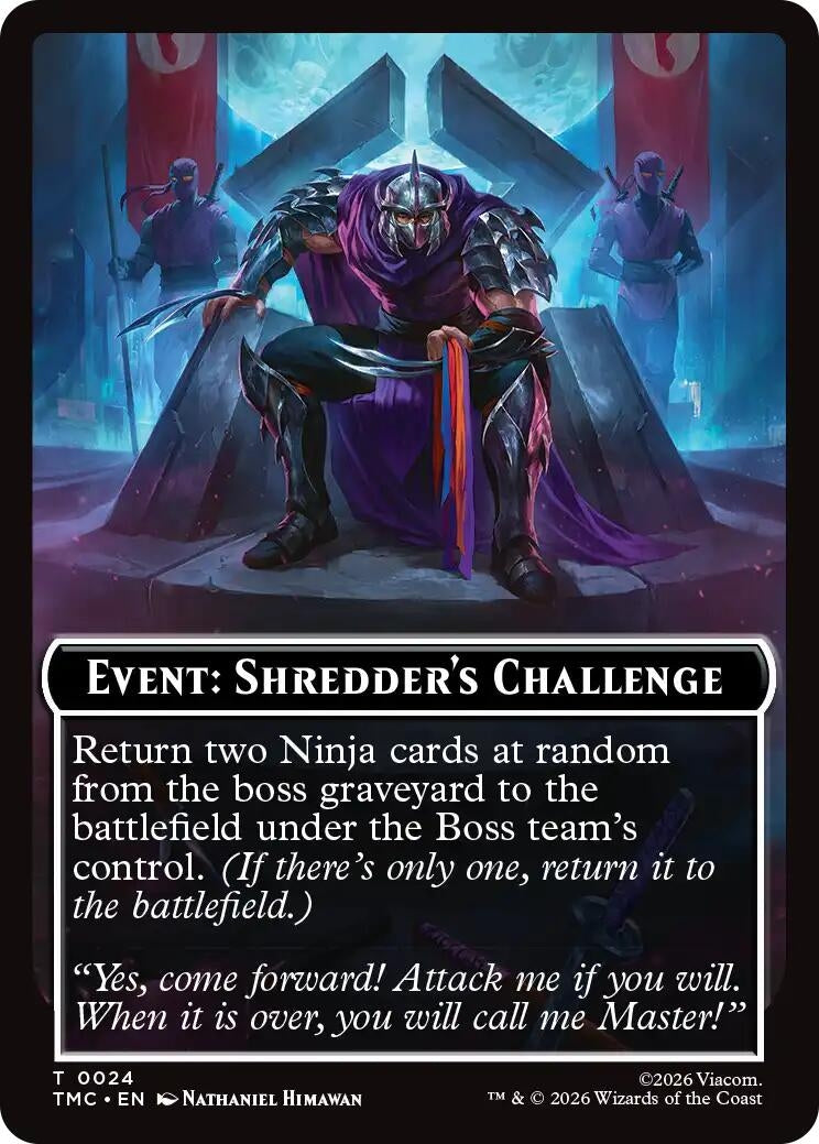 Image for Event: Shredder's Challenge (24) (TMC) - Magic: The Gathering