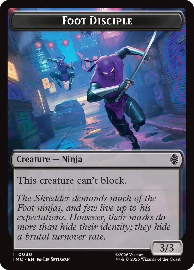 Image for Foot Disciple (30) (TMC) - Magic: The Gathering