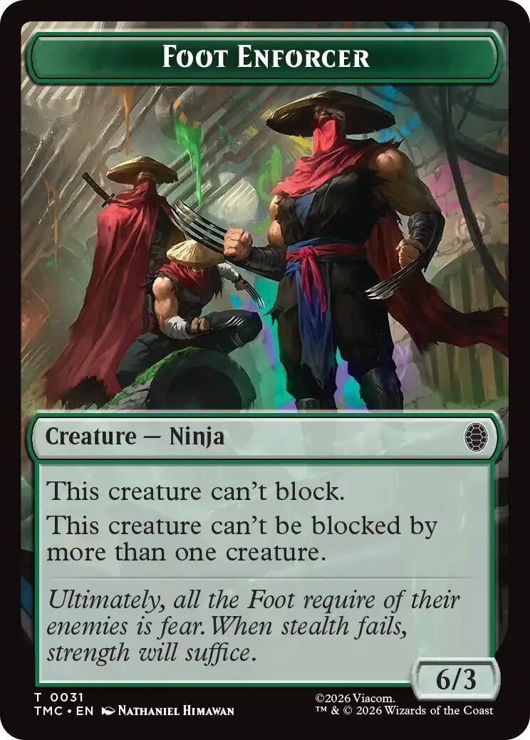 Image for Foot Enforcer (31) (TMC) - Magic: The Gathering
