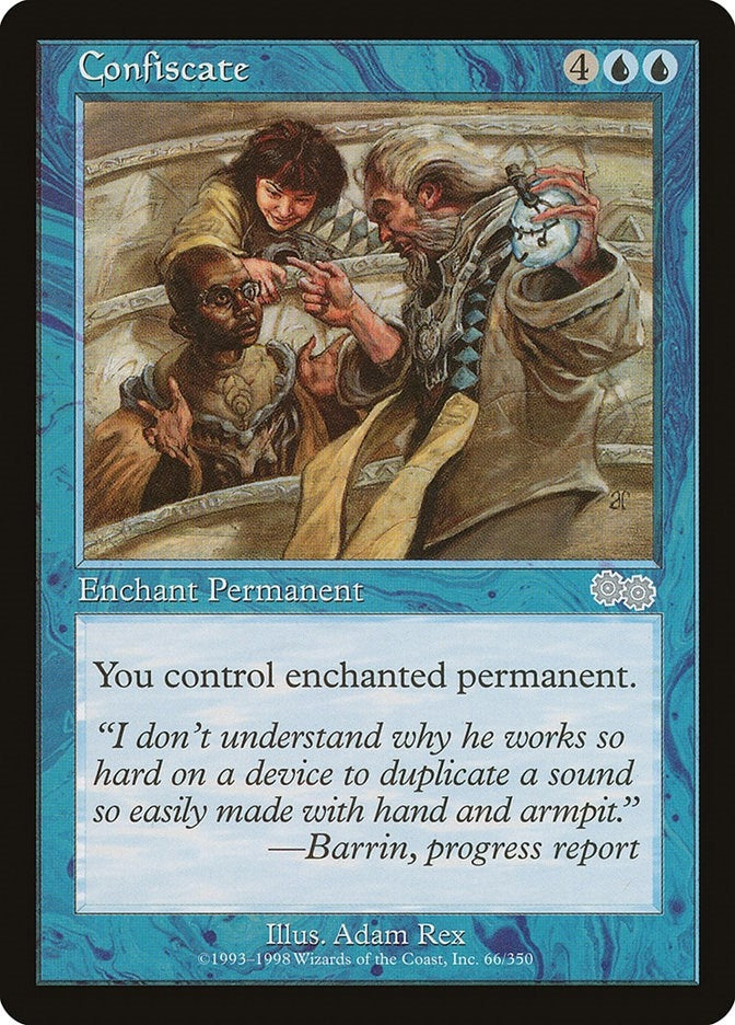 Image for Confiscate (66) (USG) - Magic: The Gathering
