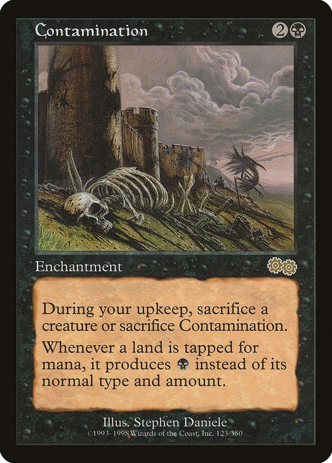 Image for Contamination (123) (USG) - Magic: The Gathering