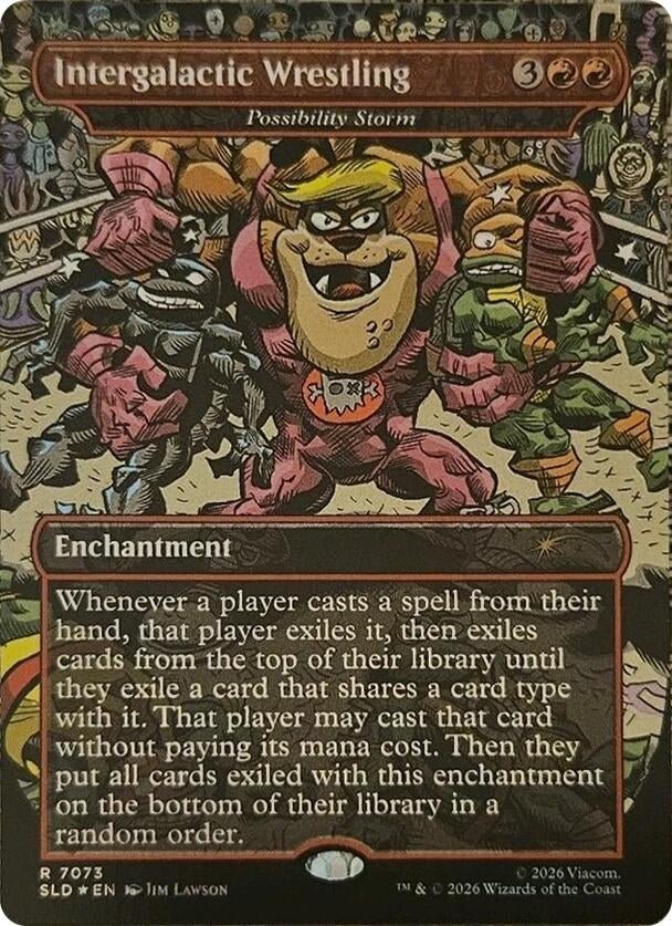 Image for Intergalactic Wrestling - Possibility Storm (7073) (SLD) - Magic: The Gathering