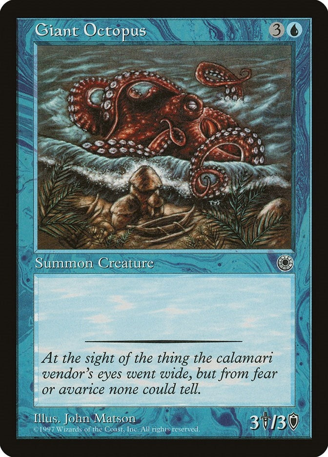 Image for Giant Octopus (POR) - Magic: The Gathering