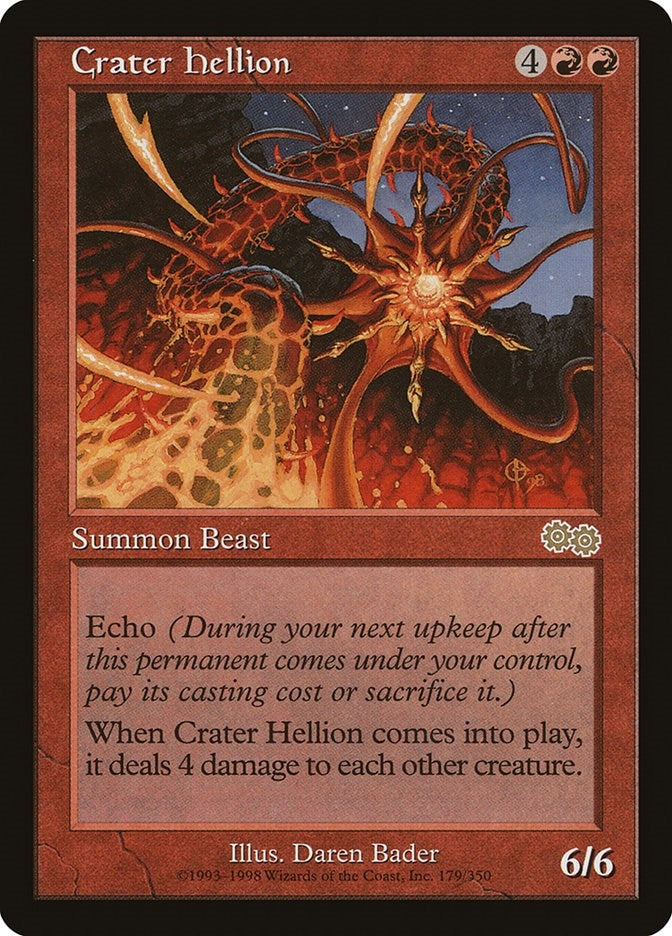 Image for Crater Hellion (179) (USG) - Magic: The Gathering