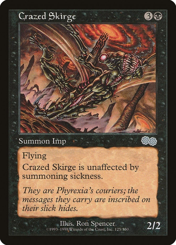 Image for Crazed Skirge (125) (USG) - Magic: The Gathering