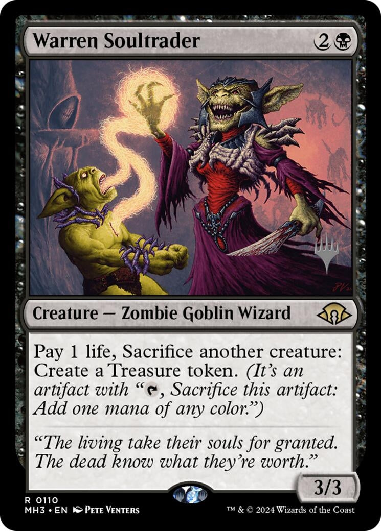 Image for Warren Soultrader (110) (PPECL) - Magic: The Gathering