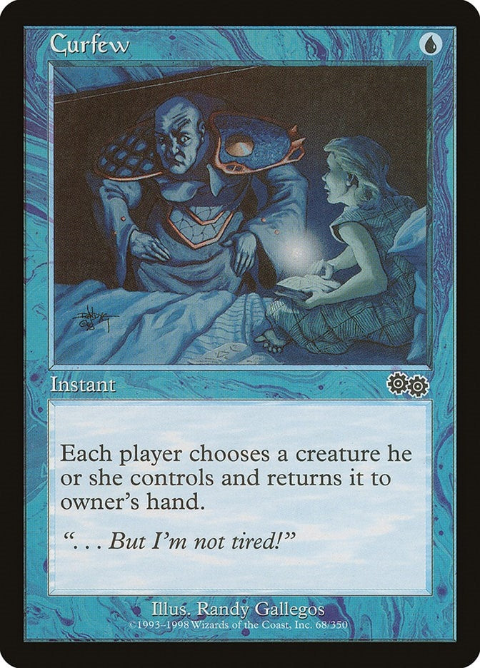 Image for Curfew (68) (USG) - Magic: The Gathering