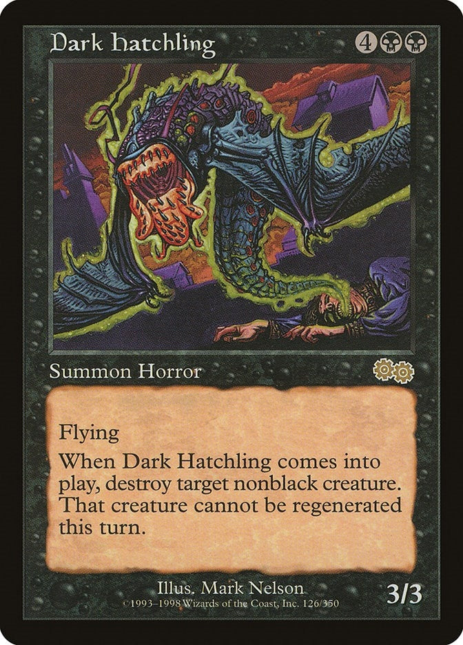 Image for Dark Hatchling (126) (USG) - Magic: The Gathering