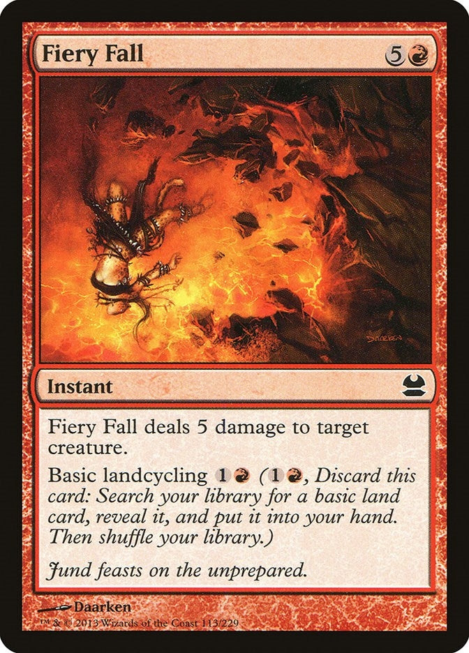 Fiery Fall (113) (MMA)