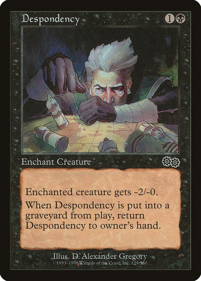 Image for Despondency (129) (USG) - Magic: The Gathering