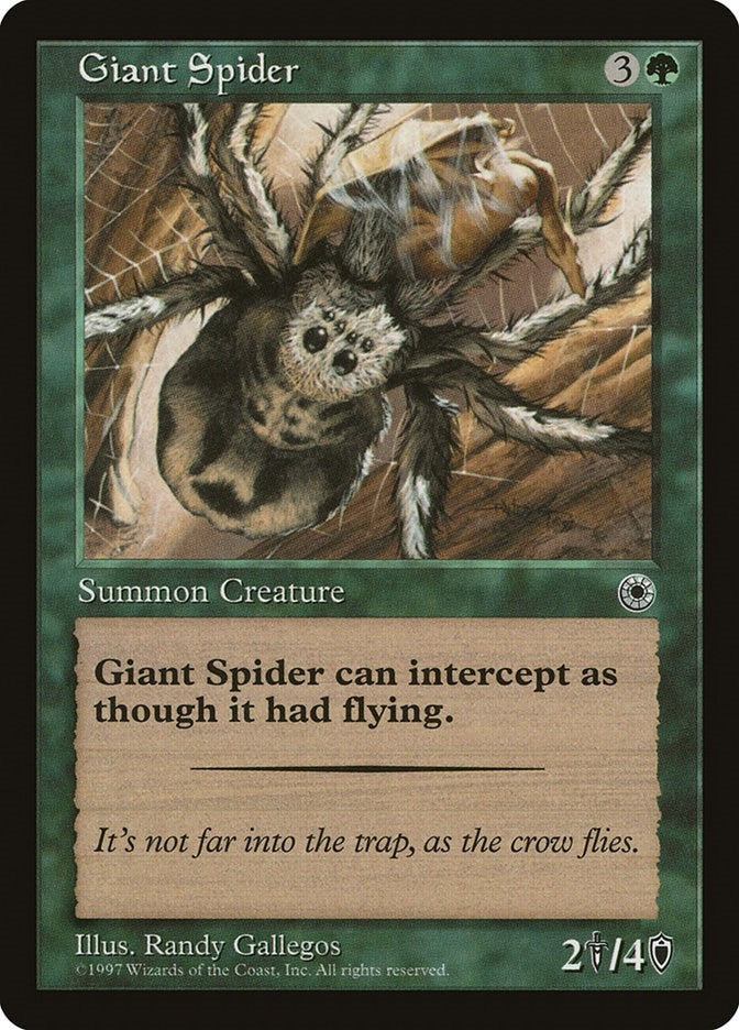 Image for Giant Spider (POR) - Magic: The Gathering