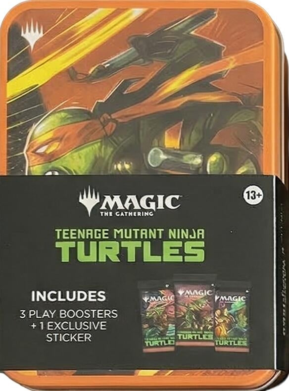 Image for Teenage Mutant Ninja Turtles - Tin (Michelangelo) - Magic: The Gathering