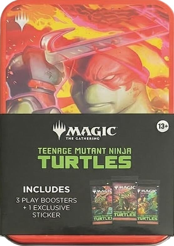 Image for Teenage Mutant Ninja Turtles - Tin (Raphael) - Magic: The Gathering