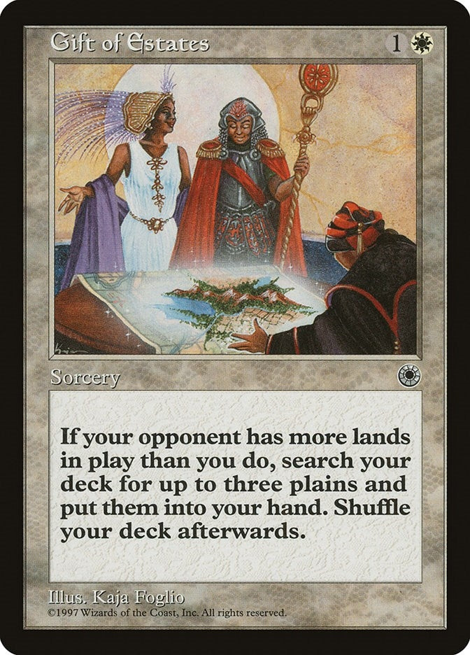 Image for Gift of Estates (POR) - Magic: The Gathering