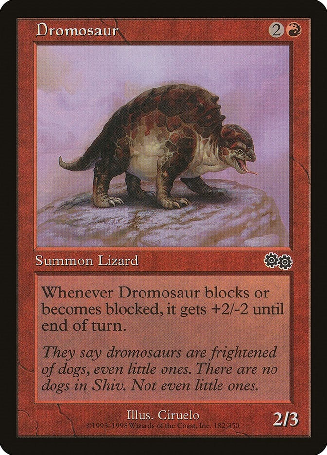 Image for Dromosaur (182) (USG) - Magic: The Gathering