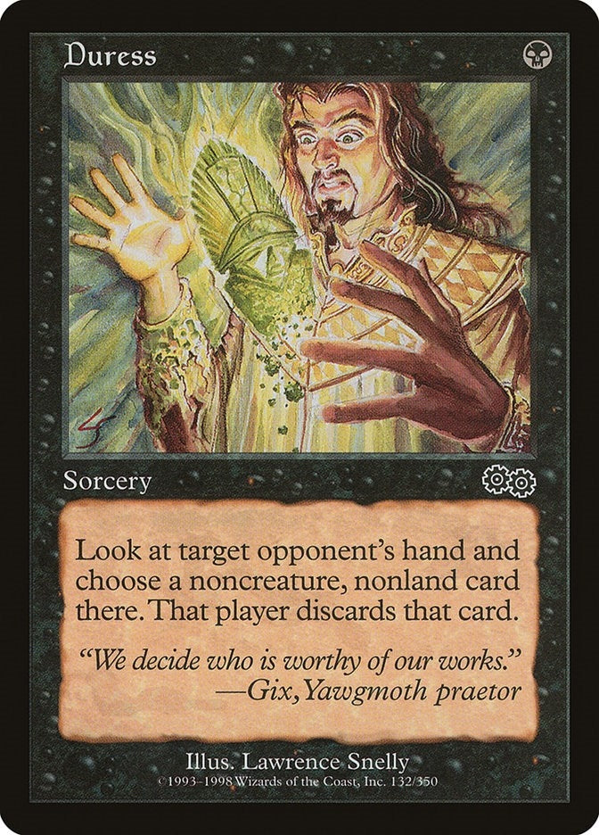 Image for Duress (132) (USG) - Magic: The Gathering