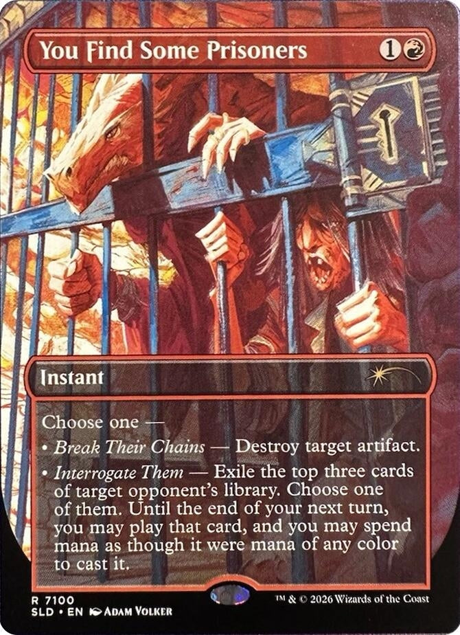 Image for You Find Some Prisoners (7100) (SLD) - Magic: The Gathering