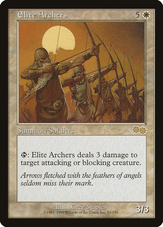 Image for Elite Archers (13) (USG) - Magic: The Gathering