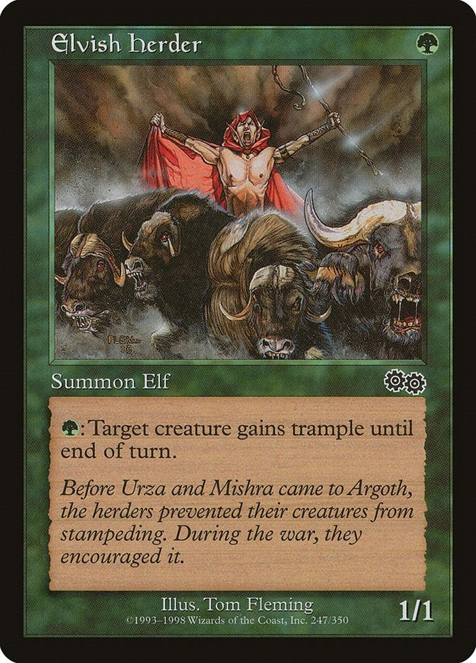 Image for Elvish Herder (247) (USG) - Magic: The Gathering