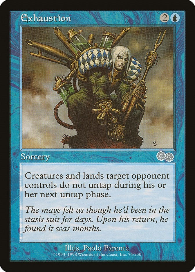Image for Exhaustion (74) (USG) - Magic: The Gathering