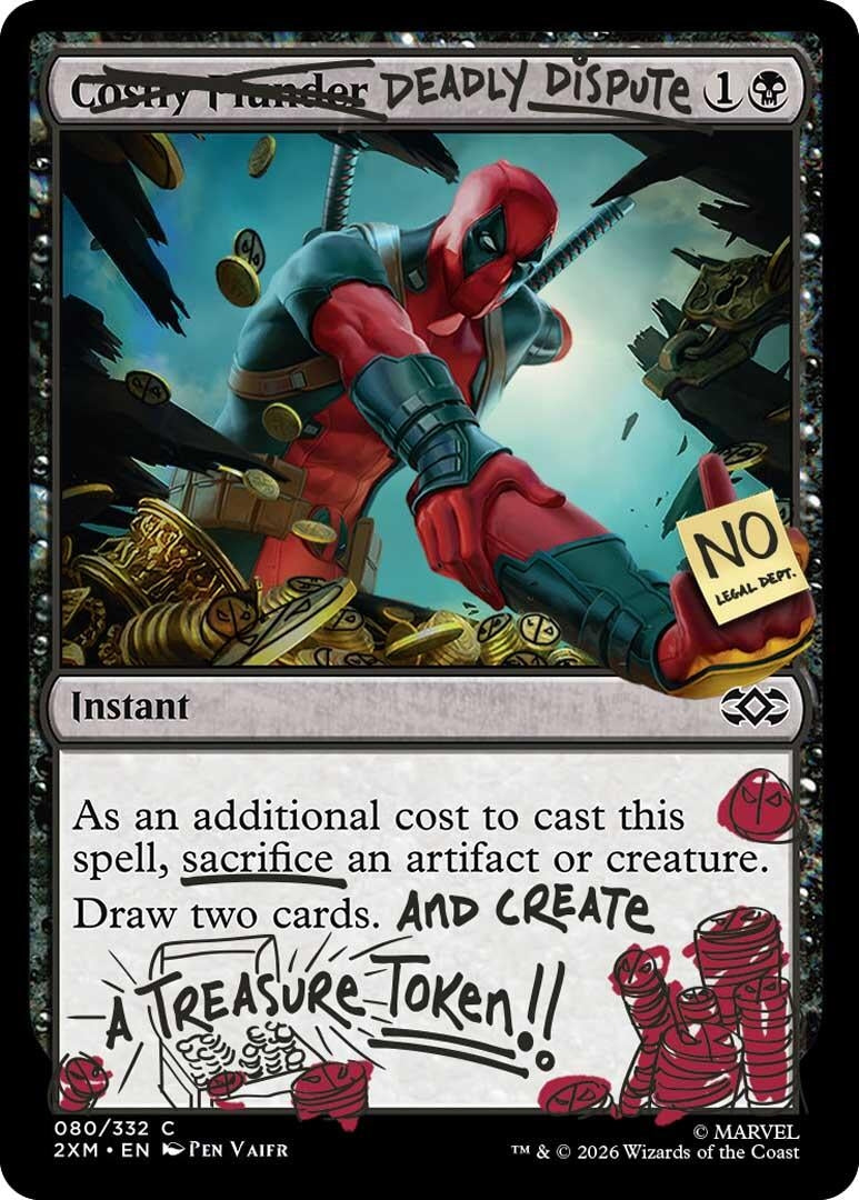Image for Deadly Dispute (080) (80) (SLD) - Magic: The Gathering
