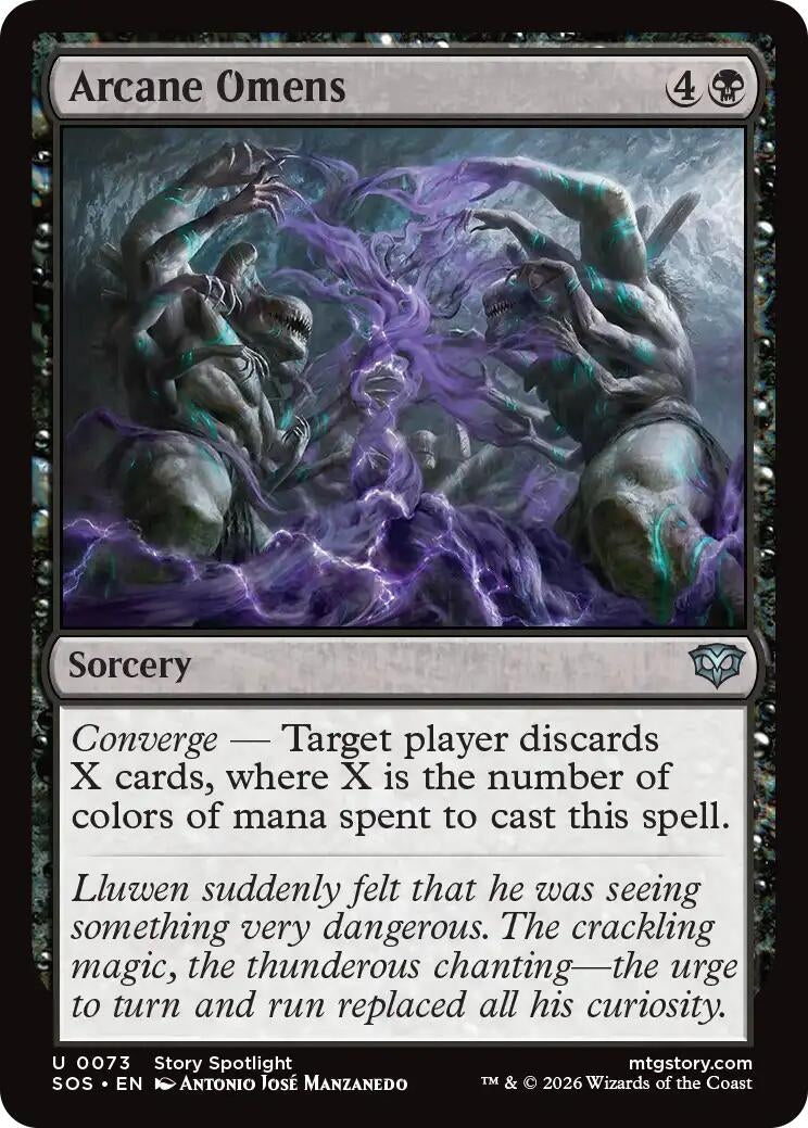 Image for Arcane Omens (73) (SOS) - Magic: The Gathering