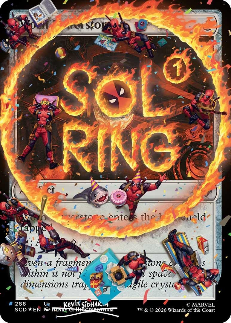Image for Sol Ring (288) (Pool Party Foil) (288) (SLD) - Magic: The Gathering