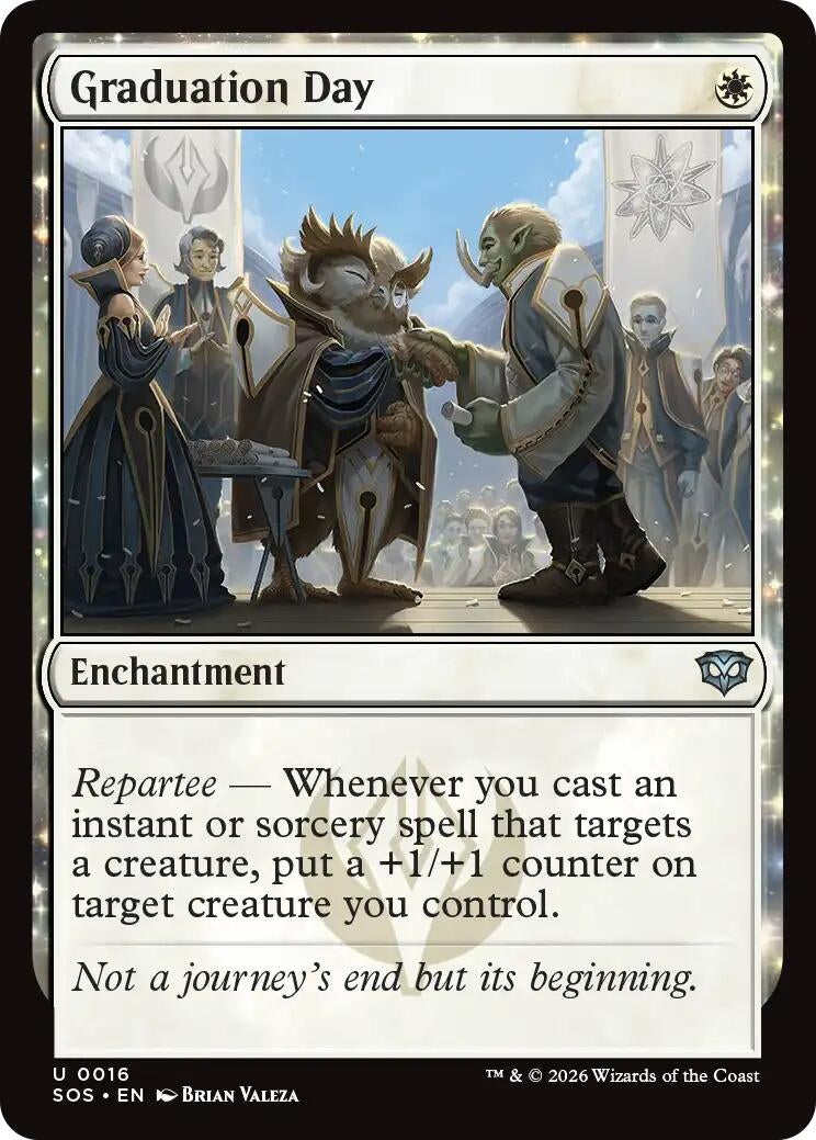 Image for Graduation Day (16) (SOS) - Magic: The Gathering