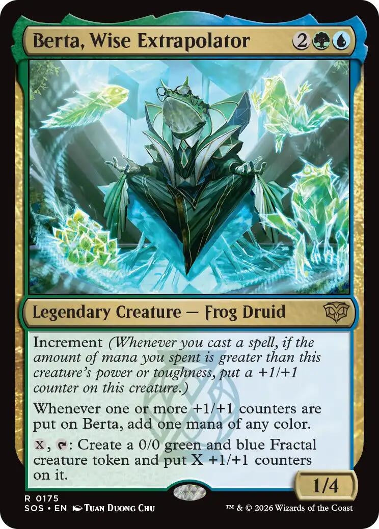 Image for Berta, Wise Extrapolator (175) (SOS) - Magic: The Gathering