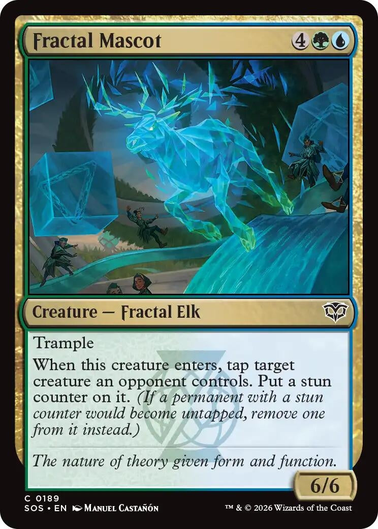 Image for Fractal Mascot (189) (SOS) - Magic: The Gathering