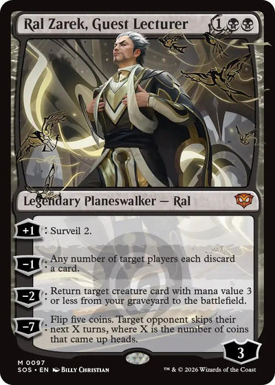 Ral Zarek, Guest Lecturer (97) (SOS)
