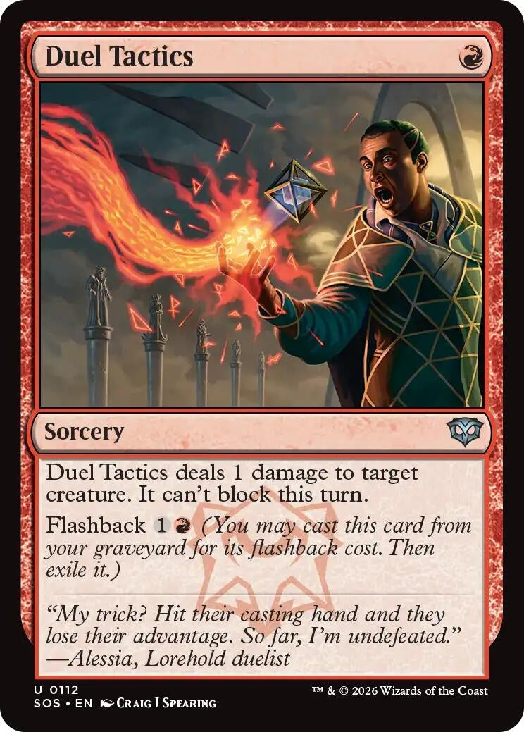 Image for Duel Tactics (112) (SOS) - Magic: The Gathering