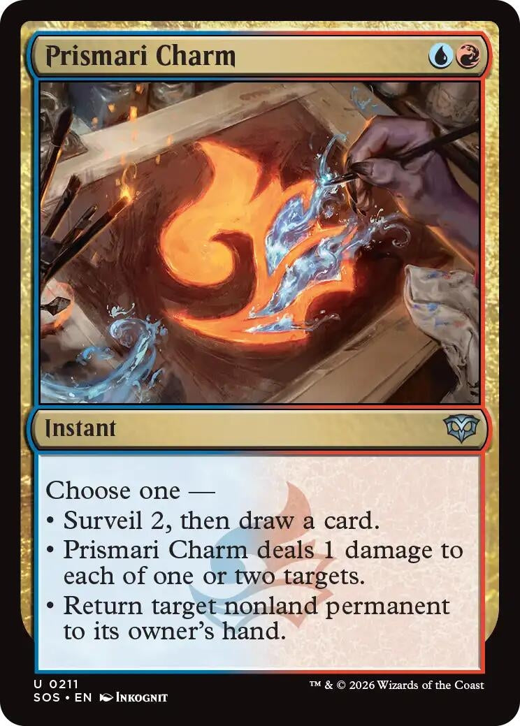 Image for Prismari Charm (211) (SOS) - Magic: The Gathering
