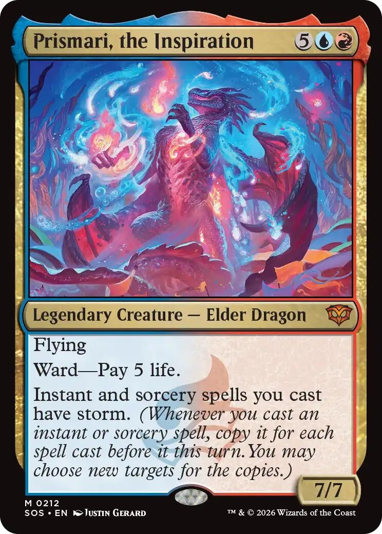 Image for Prismari, the Inspiration (212) (SOS) - Magic: The Gathering