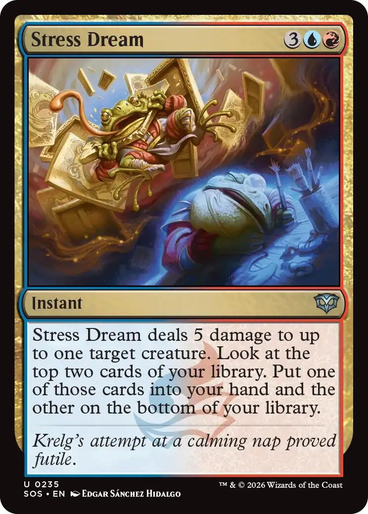Image for Stress Dream (235) (SOS) - Magic: The Gathering