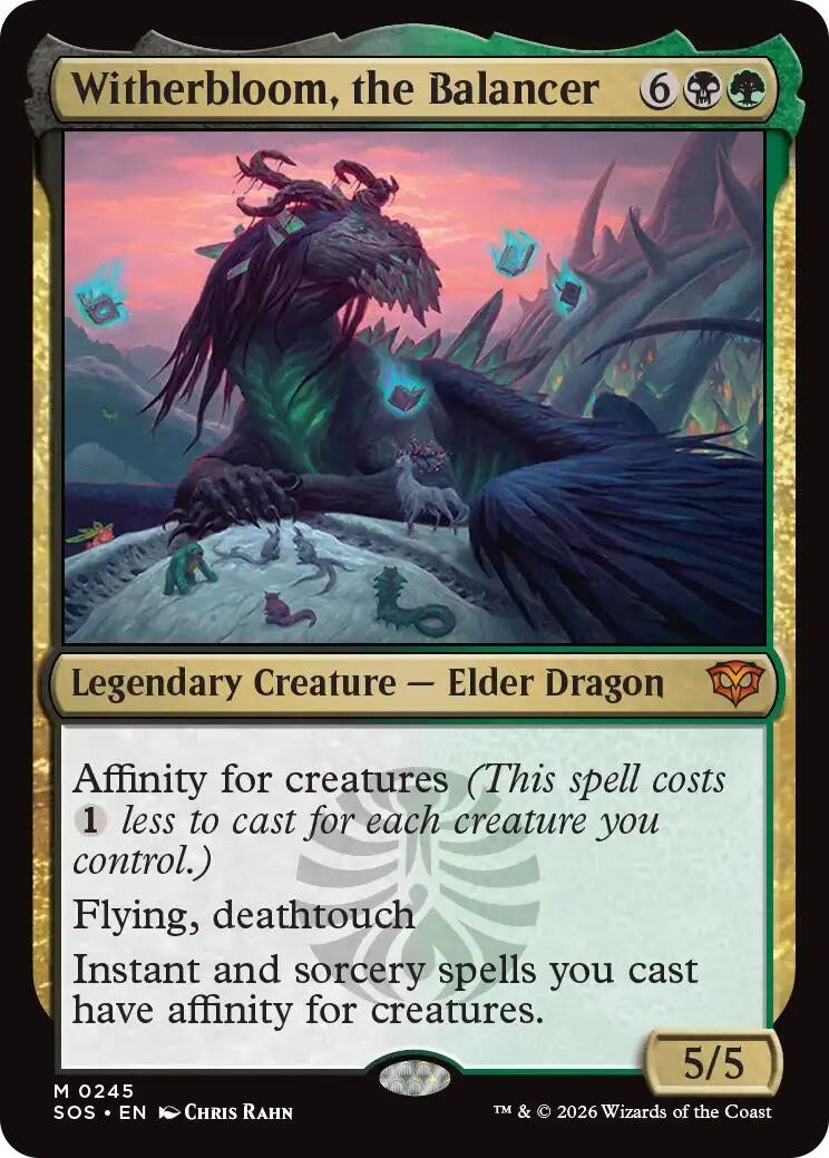 Image for Witherbloom, the Balancer (245) (SOS) - Magic: The Gathering