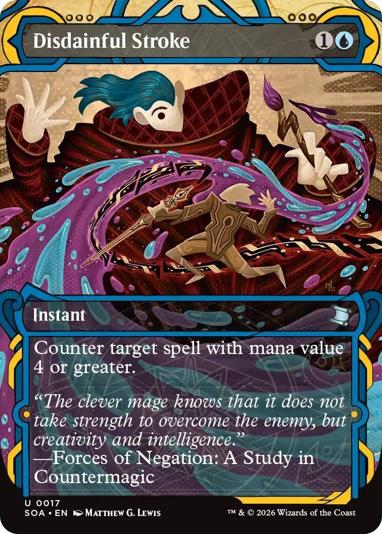 Image for Disdainful Stroke (17) (SOA) - Magic: The Gathering