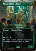 Image for Magus of the Library (Borderless) (154) (SPG) - Magic: The Gathering