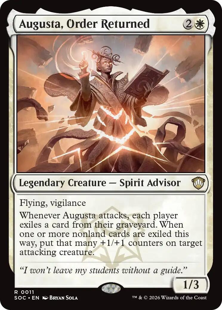 Image for Augusta, Order Returned (11) (SOC) - Magic: The Gathering