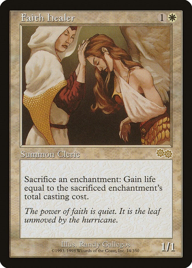Image for Faith Healer (14) (USG) - Magic: The Gathering