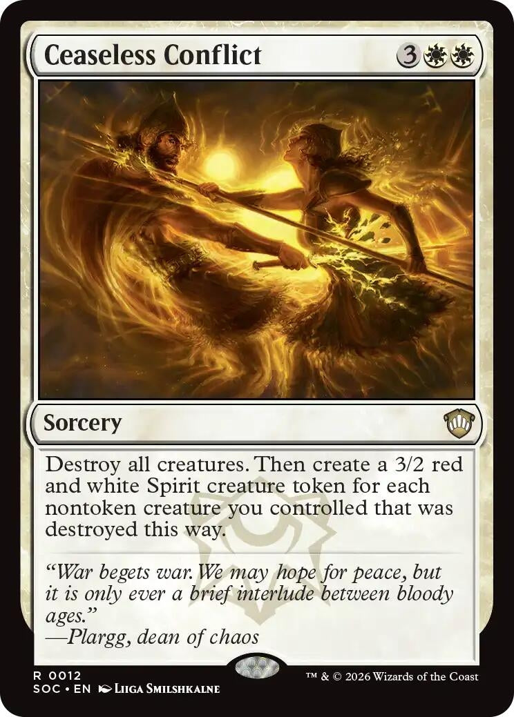 Image for Ceaseless Conflict (12) (SOC) - Magic: The Gathering