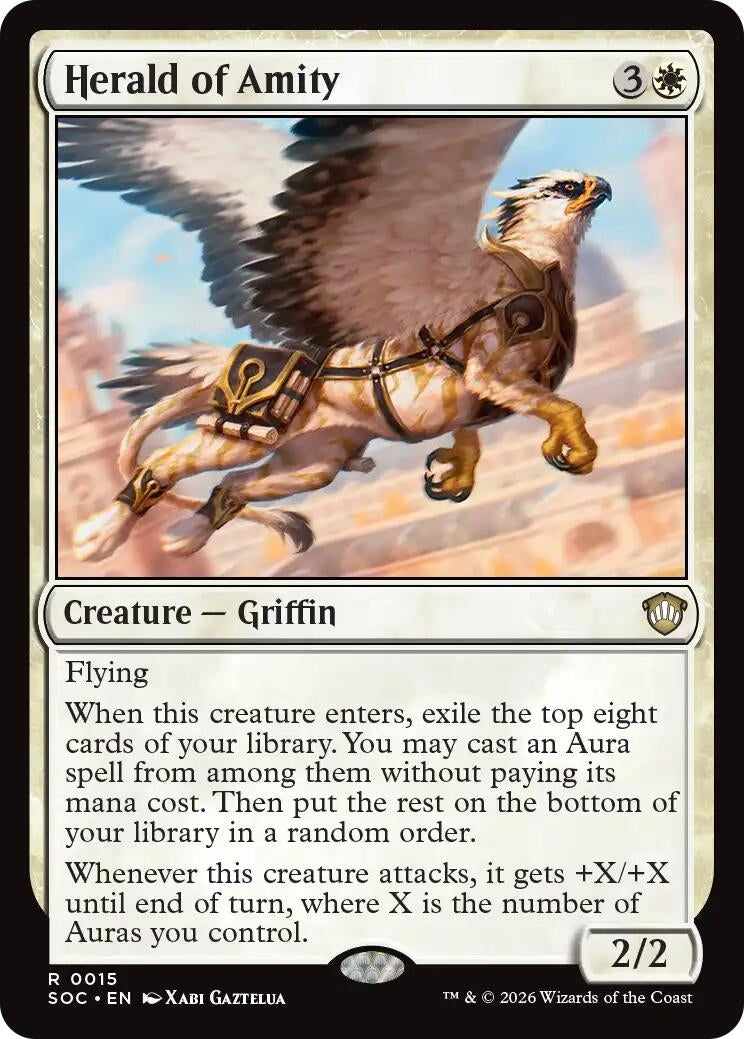 Image for Herald of Amity (15) (SOC) - Magic: The Gathering
