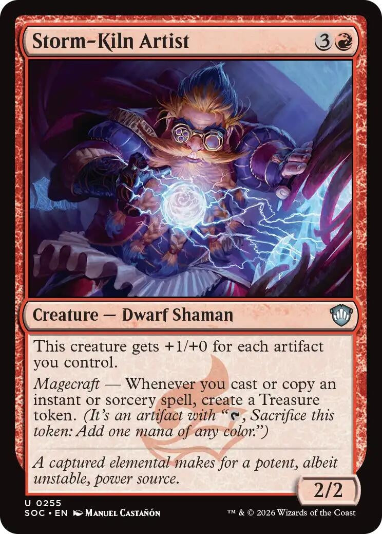 Image for Storm-Kiln Artist (255) (SOC) - Magic: The Gathering