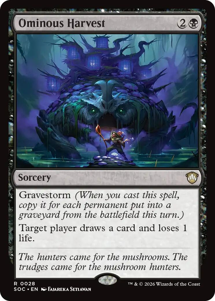 Image for Ominous Harvest (28) (SOC) - Magic: The Gathering