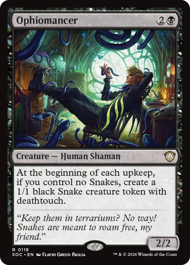 Image for Ophiomancer (118) (SOC) - Magic: The Gathering