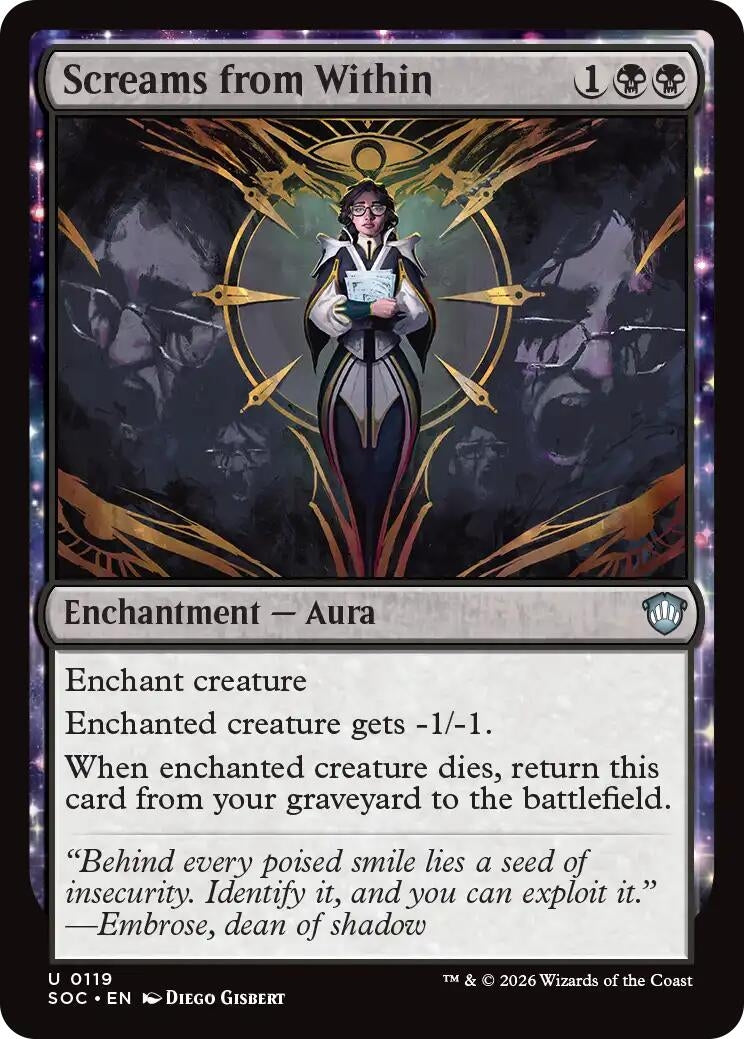 Image for Screams from Within (119) (SOC) - Magic: The Gathering