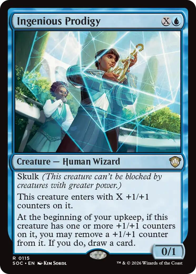 Image for Ingenious Prodigy (115) (SOC) - Magic: The Gathering