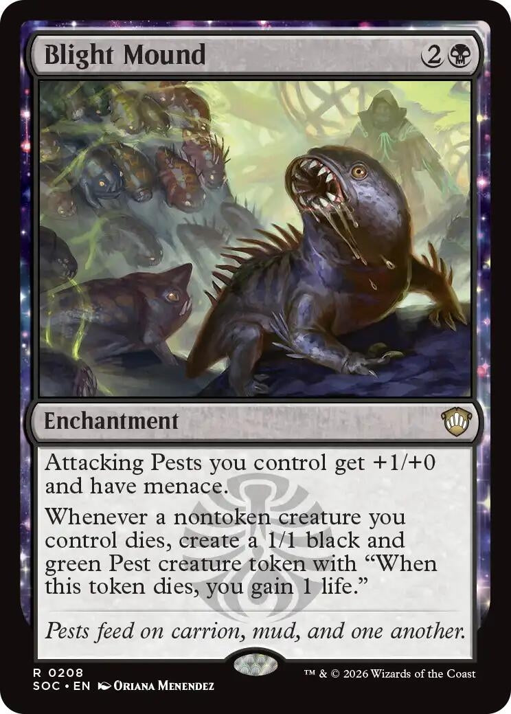 Image for Blight Mound (208) (SOC) - Magic: The Gathering