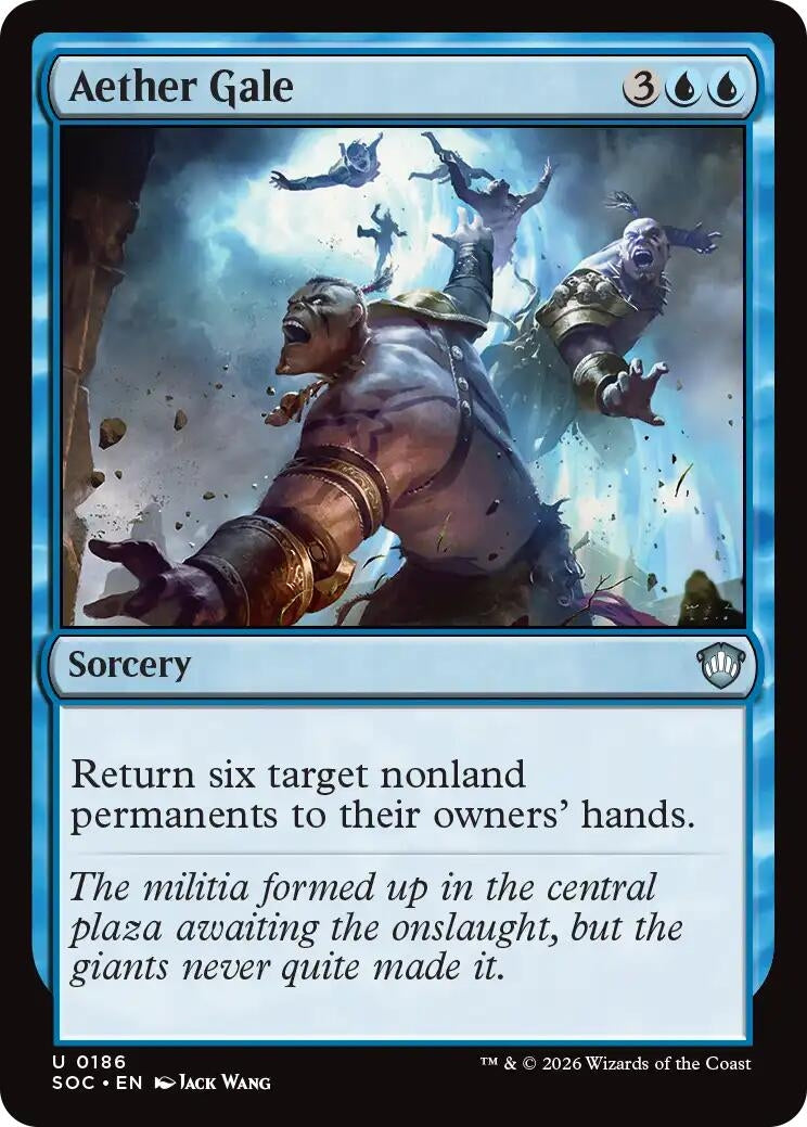 Image for Aether Gale (186) (SOC) - Magic: The Gathering